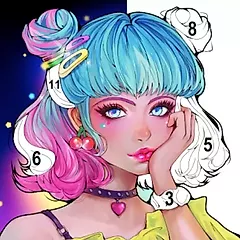 play Coloriage doux